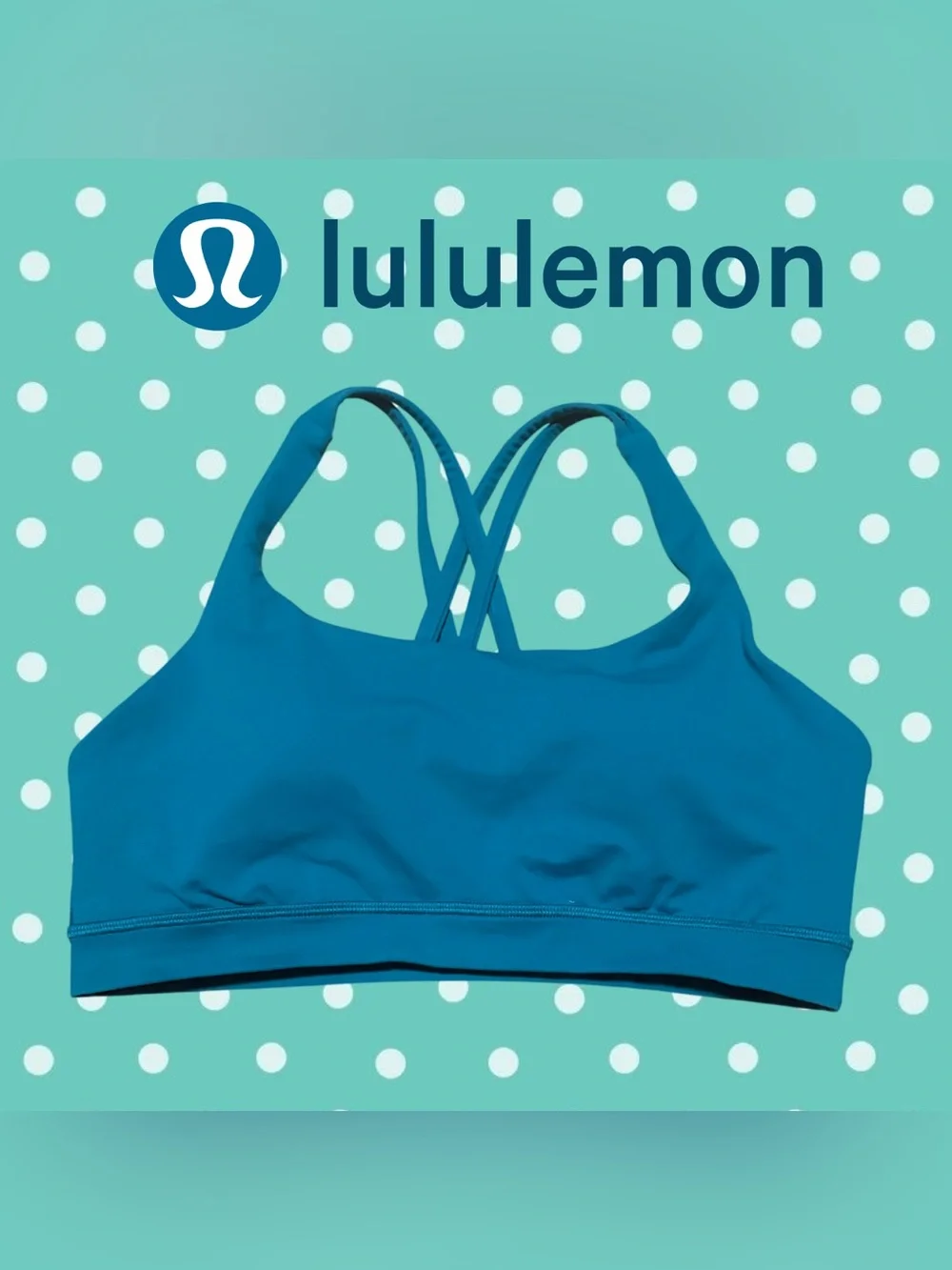lululemon turquoise sports bra